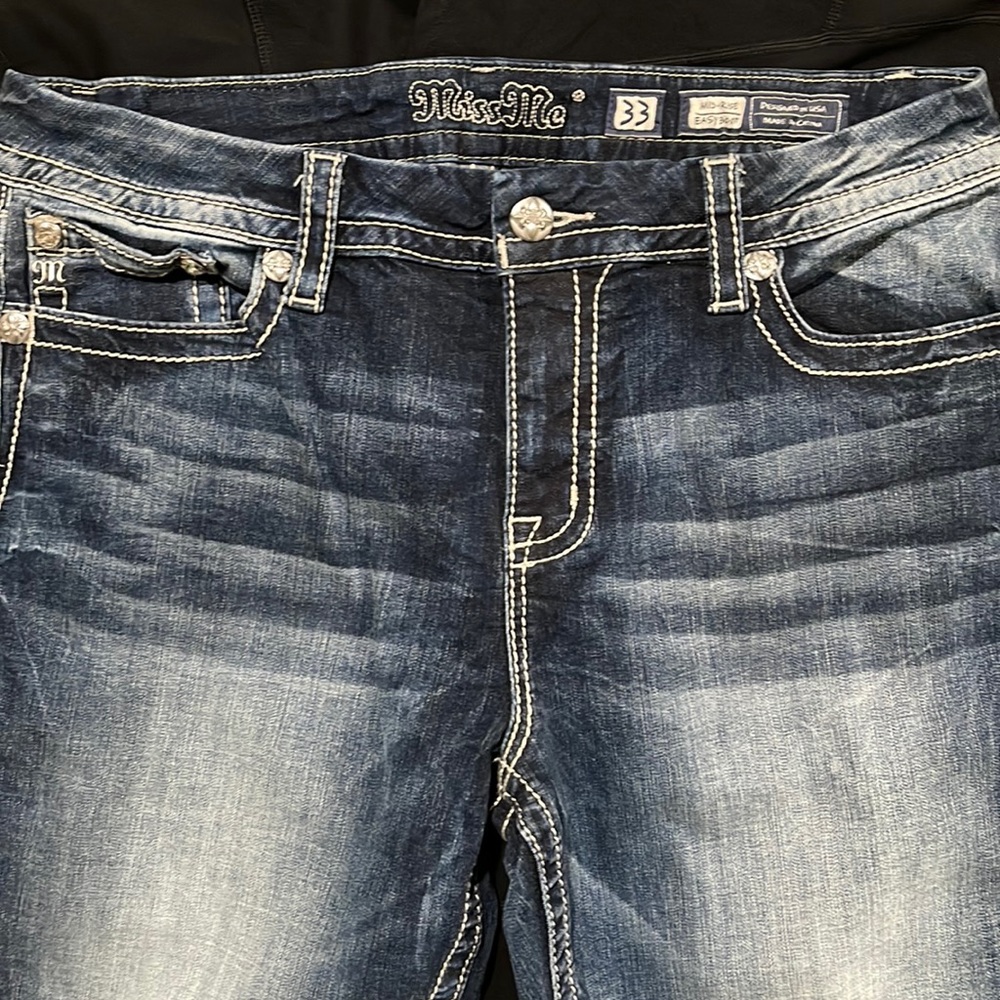 Miss Me Jeans size 33 mid rise